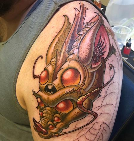 tattoos/ - Fantasy Dragon - 143780